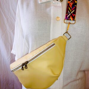 Bauchtasche Greta buttergelb