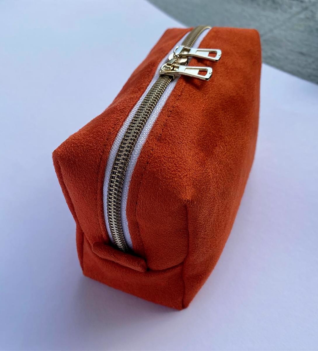 Kosmetiktasche Gesa terrakotta – Bild 3