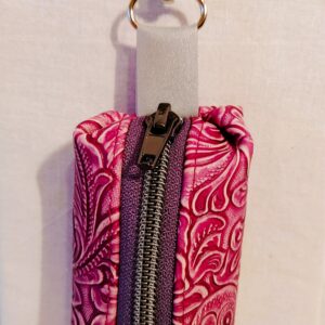 Hundekotbeutelspender Diva, lila mit Reflektorband